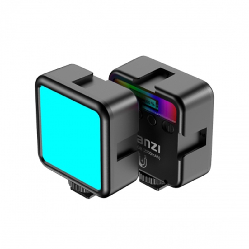 울란지 VIJIM RGB VL49RGB VL49 미니포켓 LED 조명 색온도 조절가능 마그네틱 기능 미니 조명 개인방송장비